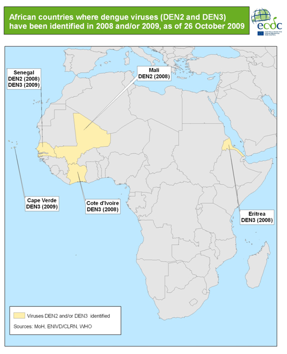 map of cameroon africa. News - Dengue in West Africa,
