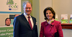 Royal visit: ECDC welcomed Her Majesty Queen Silvia