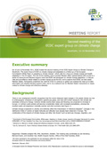 Climate change meeting report