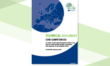 Core competencies for public health epidemiologists cover