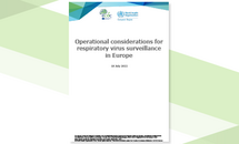Operational considerations for respiratory virus surveillance in Europe cover