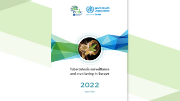 Cover of the report: "TB surveillance in Europe 2022"