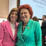 Dr. Andrea Ammon and Commissioner Stella Kyriakides