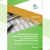 Cover of the report: Point prevalence survey 2022