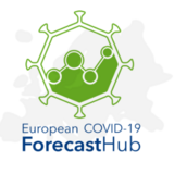 COVID-19 forecast hub logo