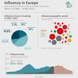  Weekly influenza update, week 11, March 2023