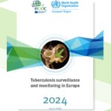 Cover of the report: "Tuberculosis surveillance and monitoring in Europe 2023"