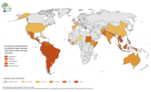 12-month dengue virus disease case notification rate per 100 000 population, July 2022–June 2023