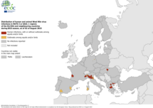 West Nile virus - infections among humans and outbreaks among equids and/or birds, 2 August 2023
