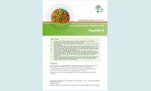Cover of the hepatitis B AER for 2016 Thumbnail