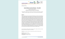Cover of the avian influenza overview, February - May 2018 Thumbnail