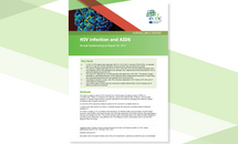 Cover of the AER on HIV infection and AIDS for 2017 Thumbnail