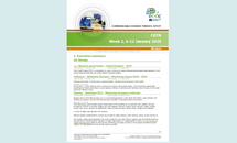 Cover for Communicable disease threats report, 12-18 January 2019, week 2 Thumbnail