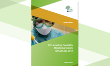 cover of the report: EU Laboratory Capability Monitoring System (EULabCap), 2018