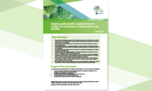 Cover- Interim public health considerations for COVID-19 vaccination of adolescents in the EU/EEA