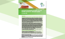 Cover of the report: Key aspects regarding the introduction and prioritisation of COVID-19 vaccination in the EU/EEA and the UK
