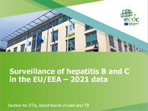 Presentation: Surveillance of hepatitis B and C in the EU/EEA – 2021 data