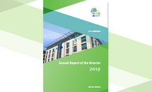 Cover of the Annual Report of the Director - 2019