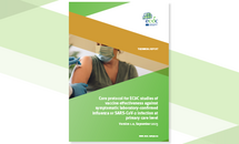 Core protocol for ECDC studies of vaccines against influenza or SARS-CoV-2 cover