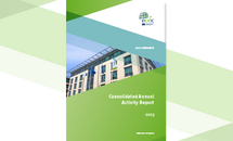 Cover of the Consolidated Annual Activity Report 2023