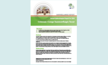 Cover of the Annual Epidemiological Report for Crimean–Congo haemorrhagic fever - 2016 Thumbnail