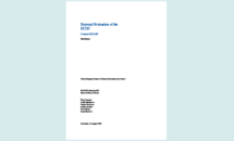 Cover of the external evaluation of ECDC 2008 Thumbnail