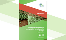 Cover of the report: "Gonococcal antimicrobial susceptibility surveillance in Europe, 2018"