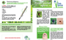 Cover of leaflet about tick-borne encephalitis for the general public Thumbnail