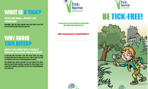 Cover of leaflet on ticks for children Thumbnail