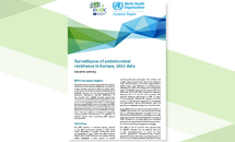 Surveillance of antimicrobial resistance in Europe, 2022 data cover