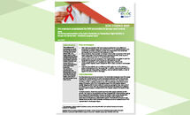 PrEP for HIV prevention in Europe and Central Asia report cover