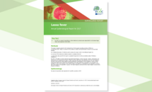 Cover of the 2017 AER for lassa fever Thumbnail