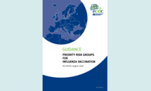 Cover of the report on priority risk groups for influenza vaccination Thumbnail
