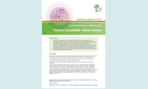 Cover of the vCJD AER for 2015 Thumbnail