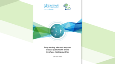 Cover of the Early warning, alert and response to acute public health events in refugee-hosting countries
