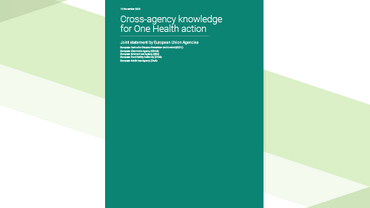 Cover of the statement: "Cross-agency knowledge for One Health action"