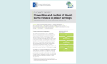 Cover of the Guidance in brief: Prevention and control of blood-borne viruses in prison settings Thumbnail