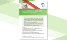 Cover of 2017 AER on seasonal influenza Thumbnail