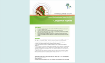 Cover for Congenital syphilis - Annual Epidemiological Report for 2017 Thumbnail