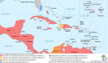Zika transmission in the Caribbean, as of 28 June 2017 Thumbnail