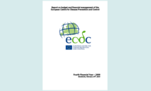 Cover of the report on budgetary financial management 2008 Thumbnail