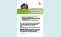 Cover the annual epidemiological report for chlamydia infection for 2017 Thumbnail