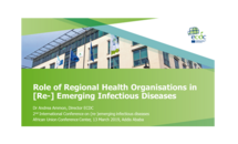 Cover - Director's presentation at Africa CDC Thumbnail