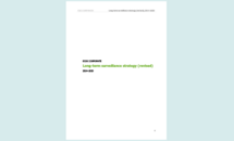 Cover of Long-term surveillance strategy 2014-2020 Thumbnail