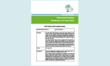 Cover of the Public Health Training Strategy Thumbnail