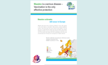 Cover of the leaflet - measles is a serious disease Thumbnail