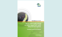 Cover of the literature review on vector control, 16 October 2017 Thumbnail