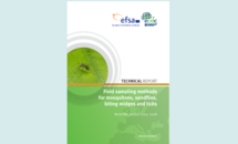 Cover of the technical report on Field sampling methods for mosquitoes, sandflies, biting midges and ticks Thumbnail